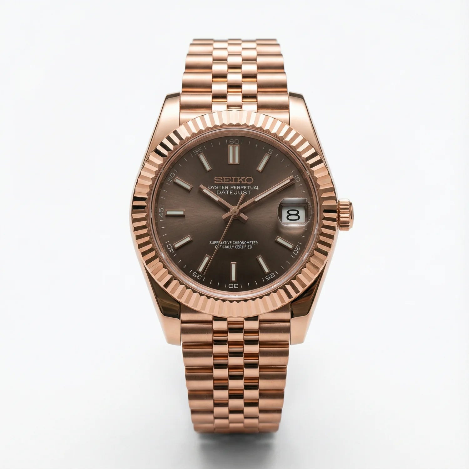 SeikoJust - Rose Gold Chocolate
