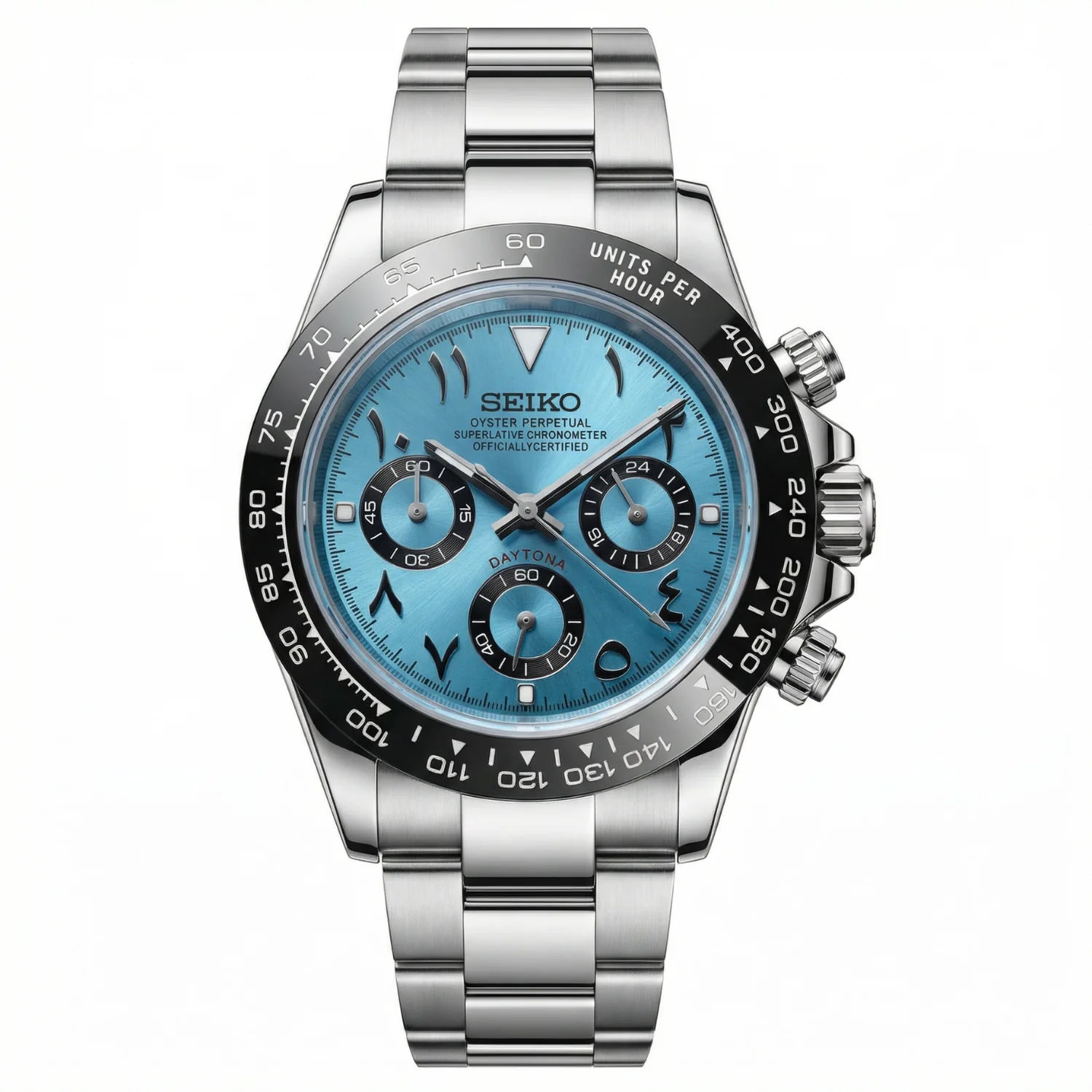 Seitona - Arabic Ice Blue Black