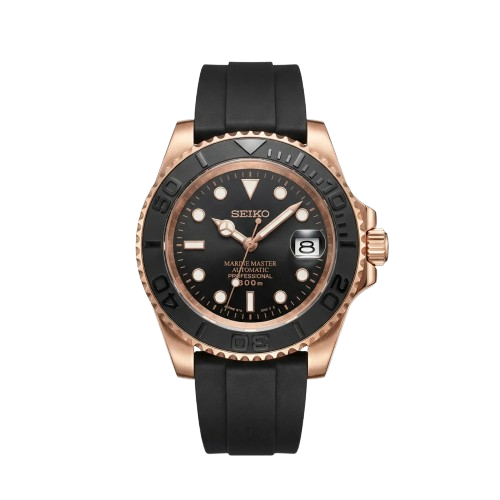 SeikoMariner - Rose Gold Black