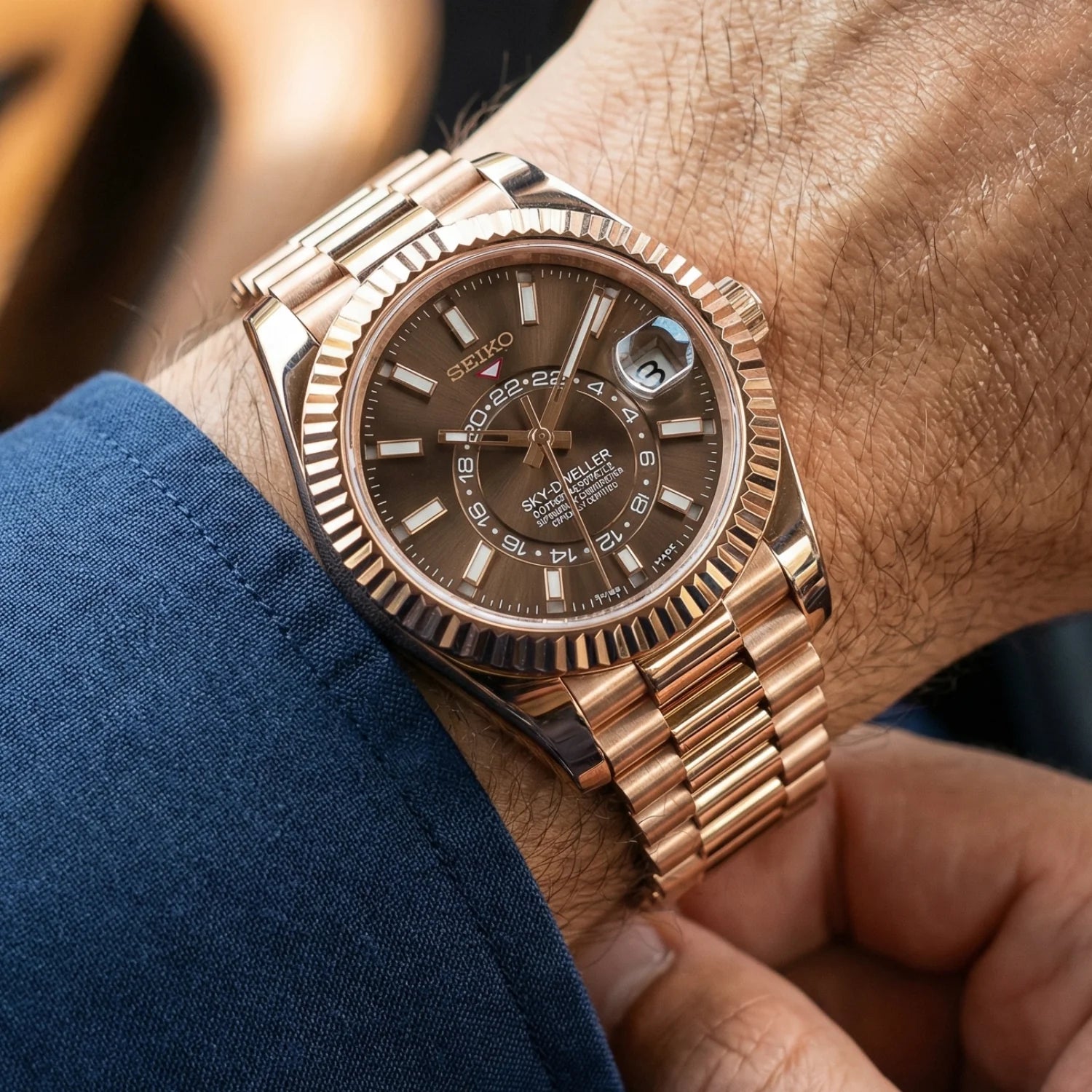 SeikoJust - Sky Dweller Rose Gold