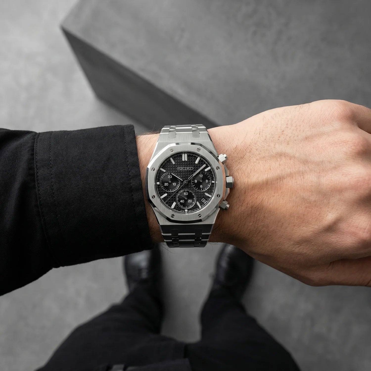 Royal Seikoak - Chrono Black