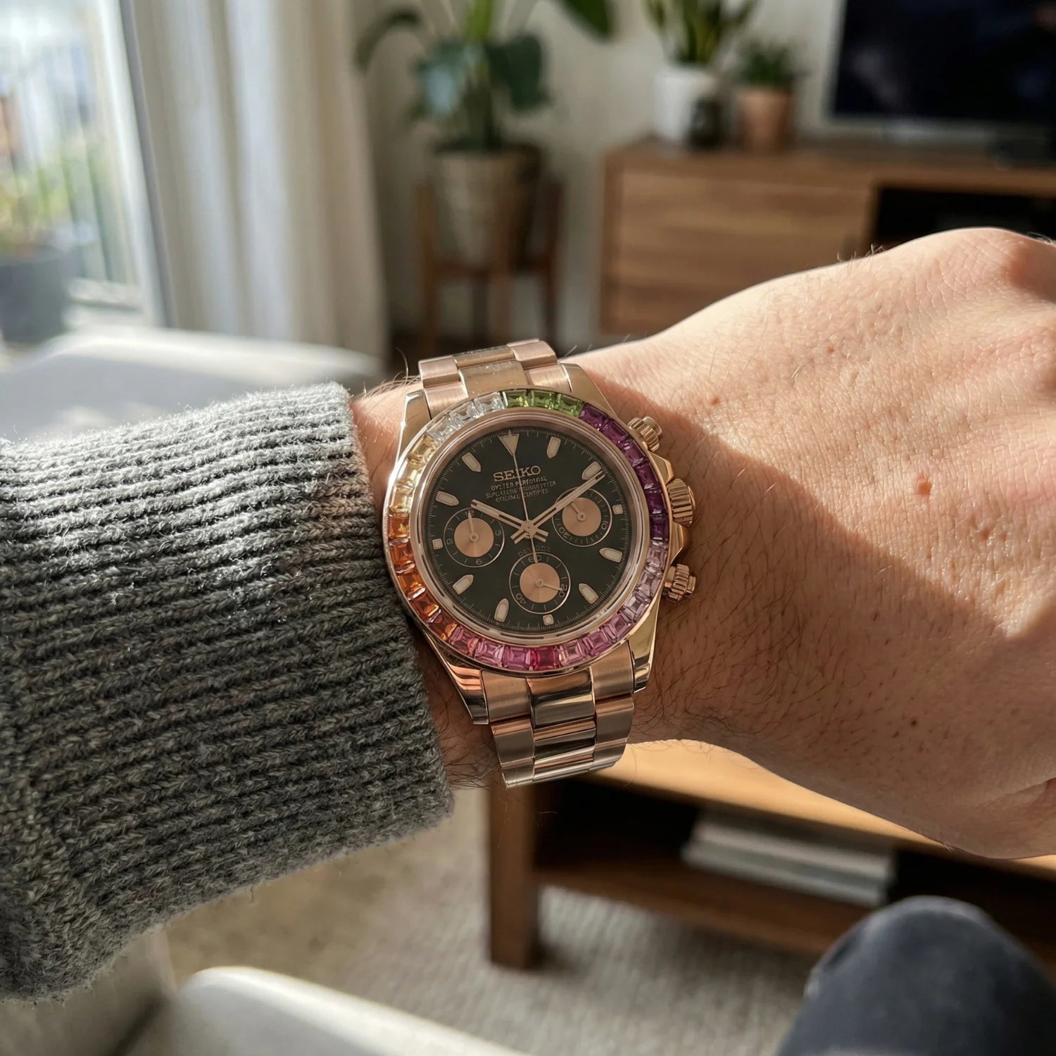 Seitona - Rainbow Rose Gold