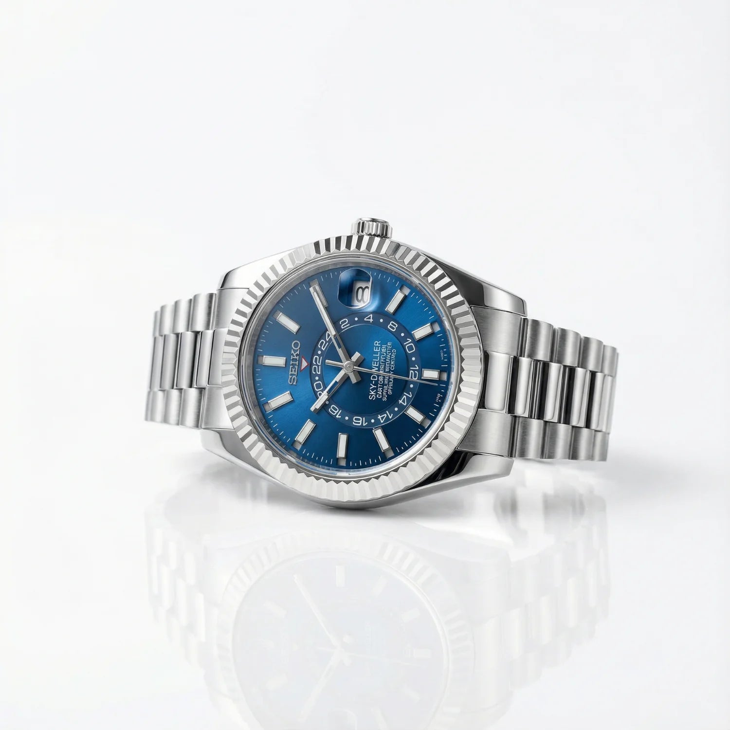 SeikoJust - Sky Dweller Blue