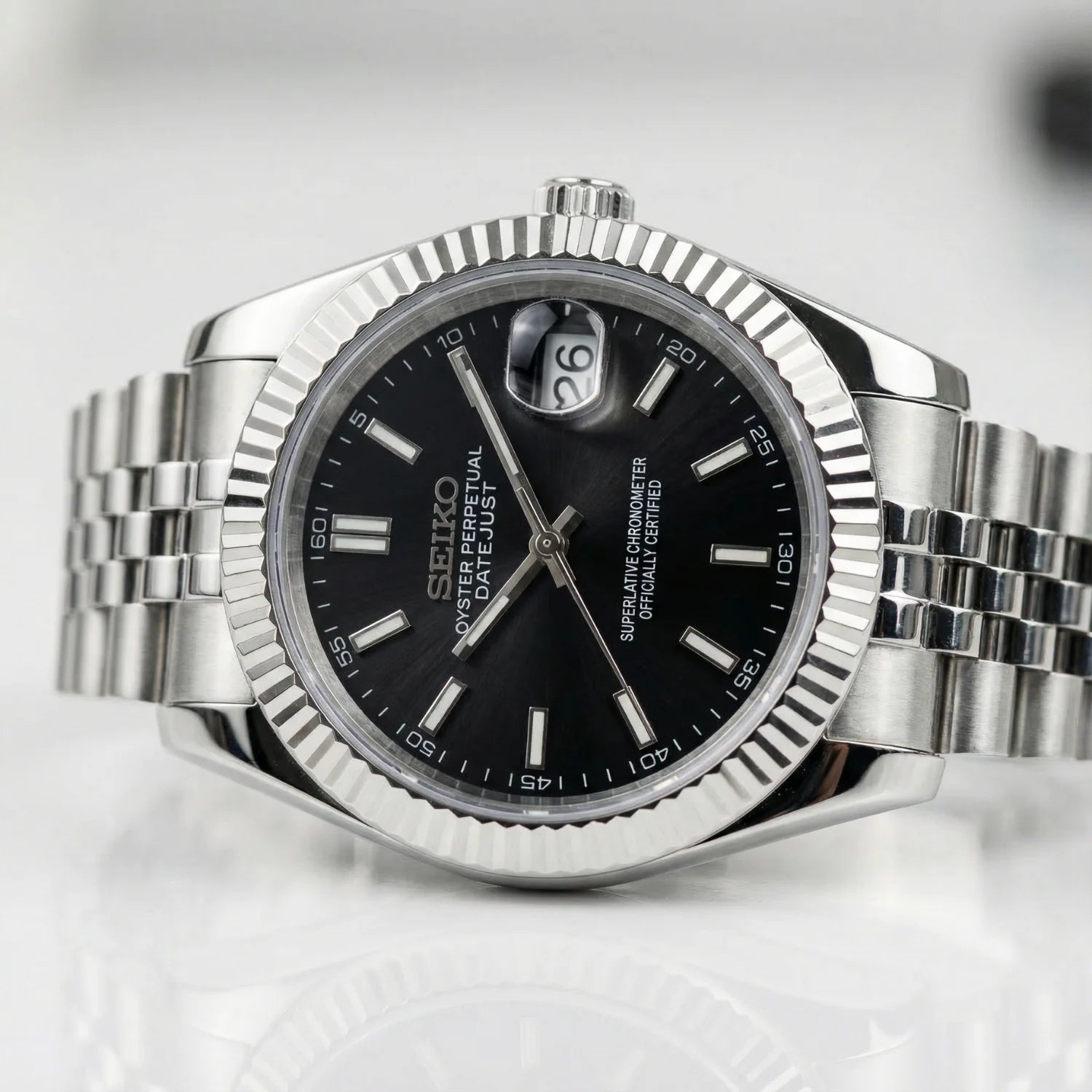 SeikoJust - Silver-Black