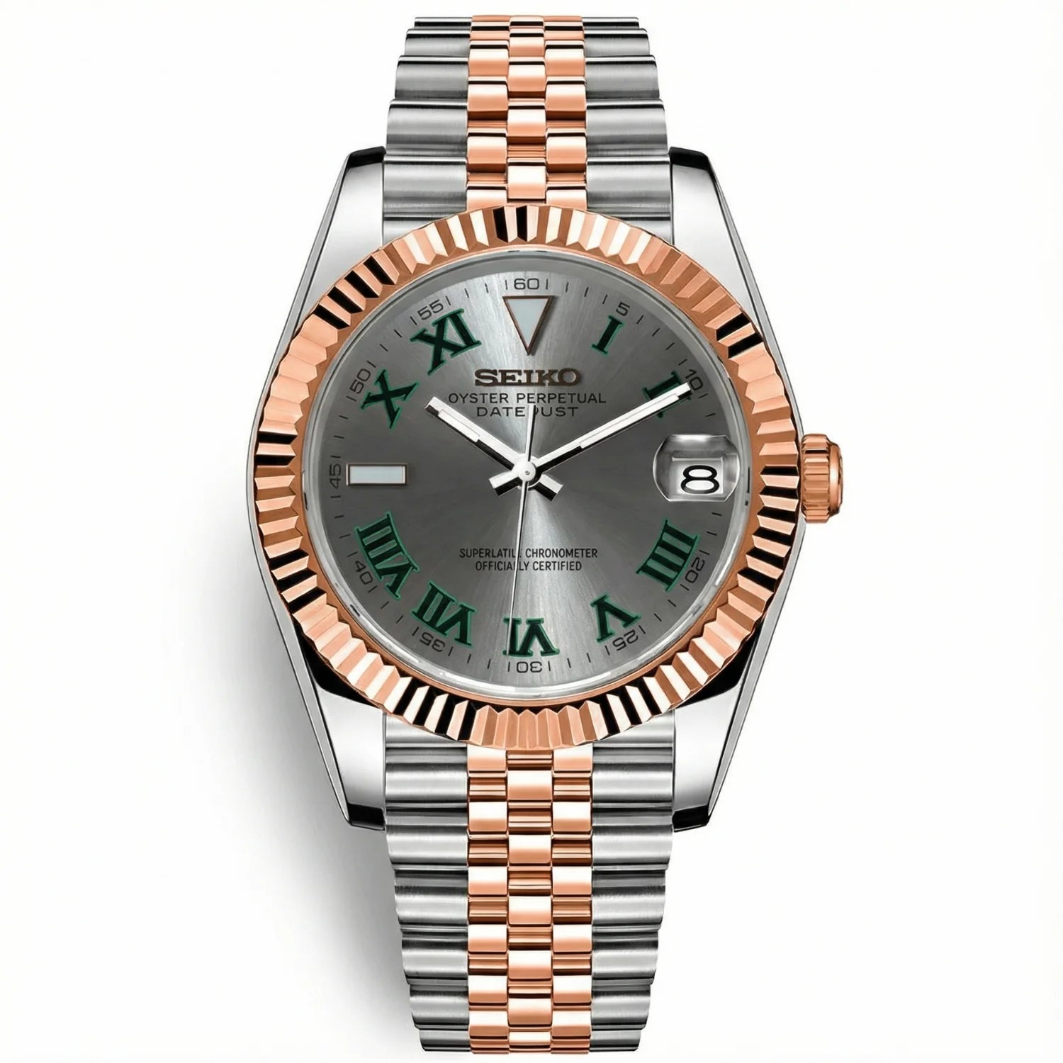 SeikoJust - Wimbledon Silver Rose Gold