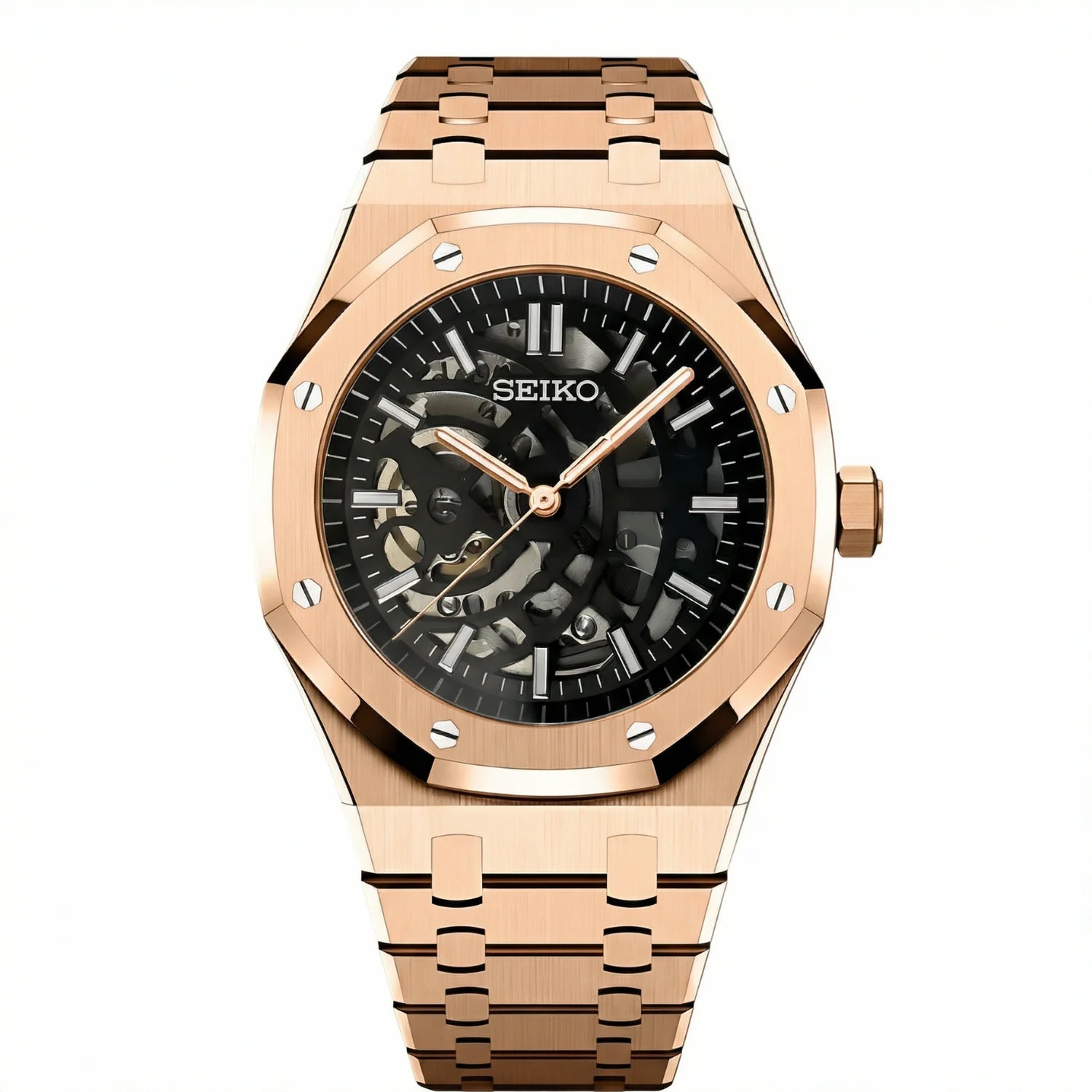 Royal Seikoak - Rose Gold Skeleton