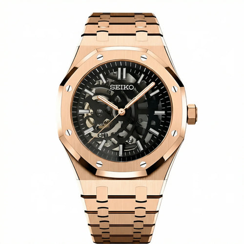 Royal Seikoak - Rose Gold Skeleton