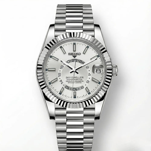 SeikoJust - Sky Dweller White