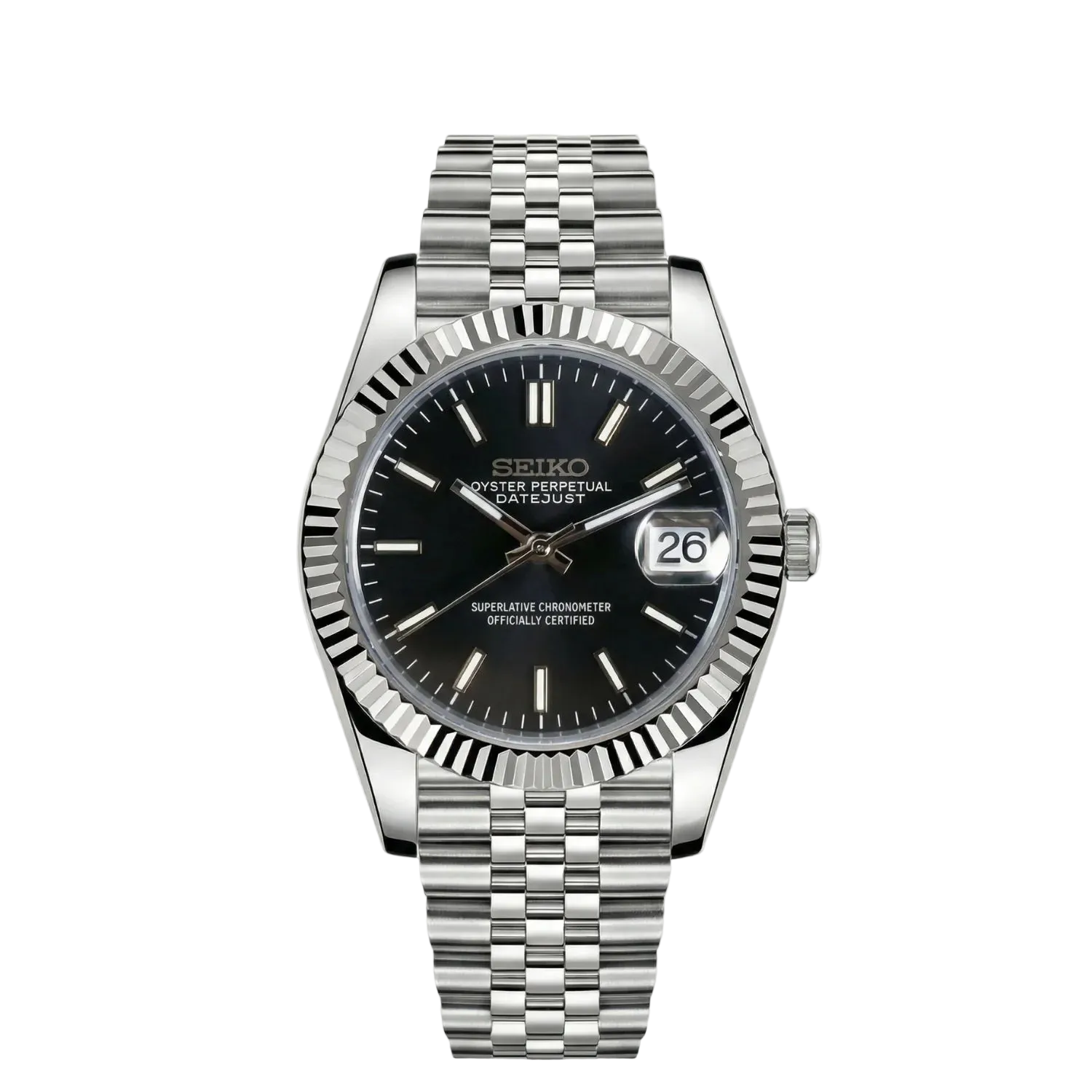 SeikoJust - Silver-Black