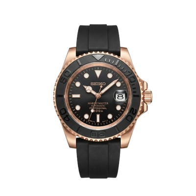 SeikoMariner - Rose Gold Black