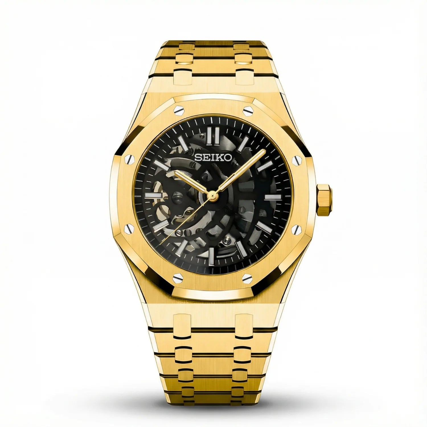 Royal Seikoak - Gold Skeleton