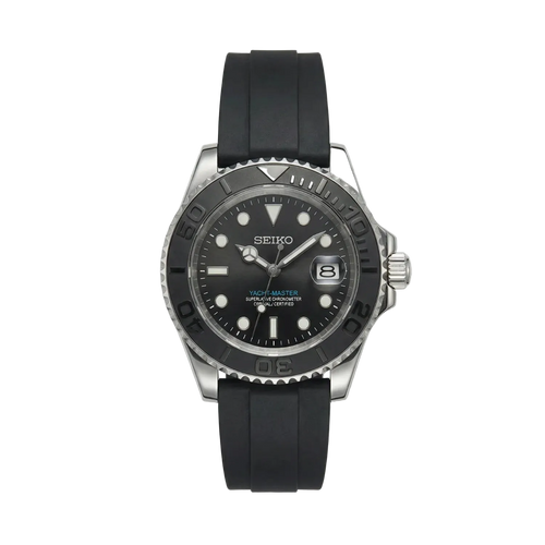 SeikoMariner - Rubber Black