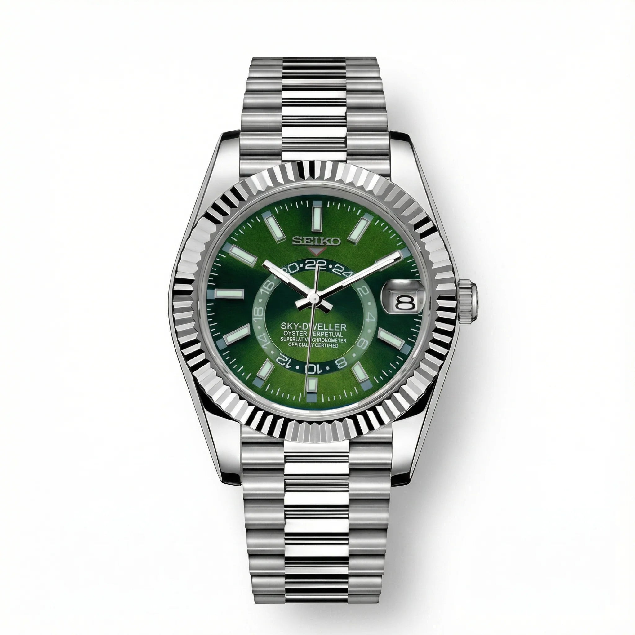 SeikoJust - Sky Dweller Green