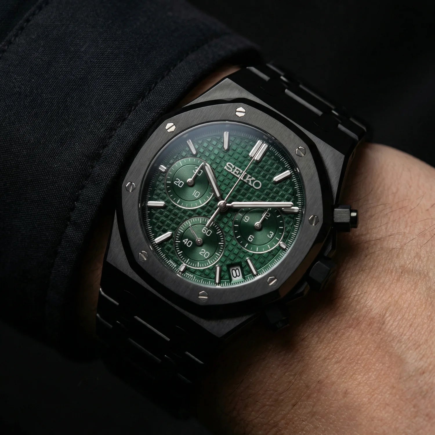 Royal Seikoak - Chrono Black Edition Green