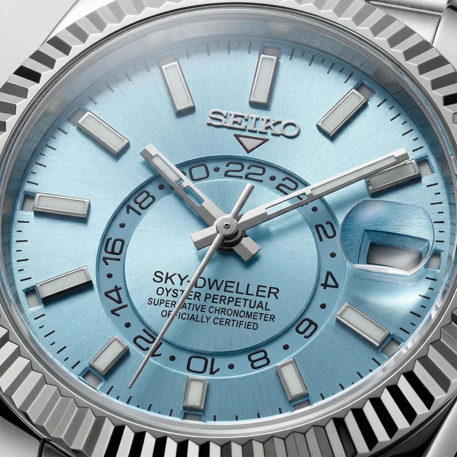 SeikoJust - Sky Dweller Ice Blue