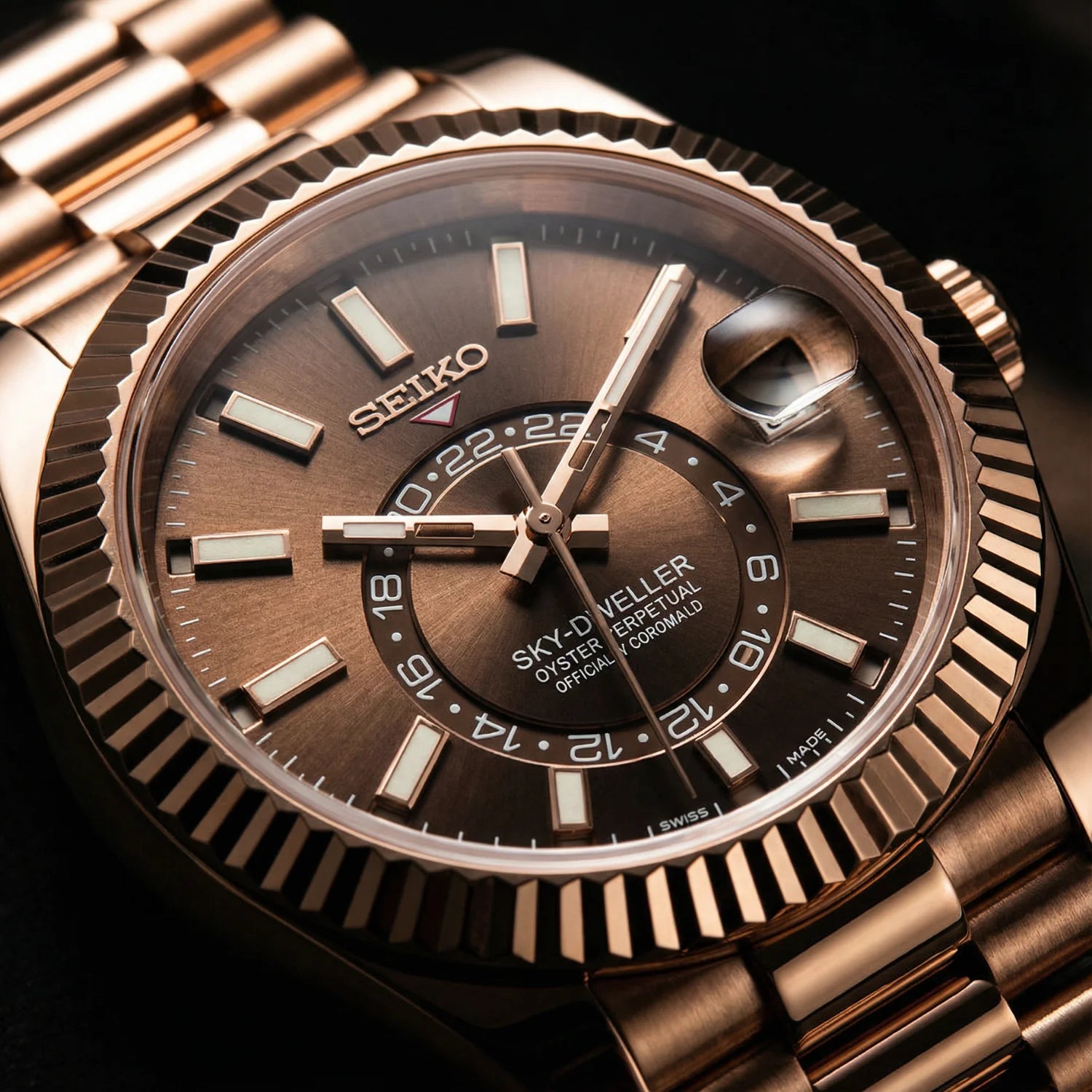 SeikoJust - Sky Dweller Rose Gold