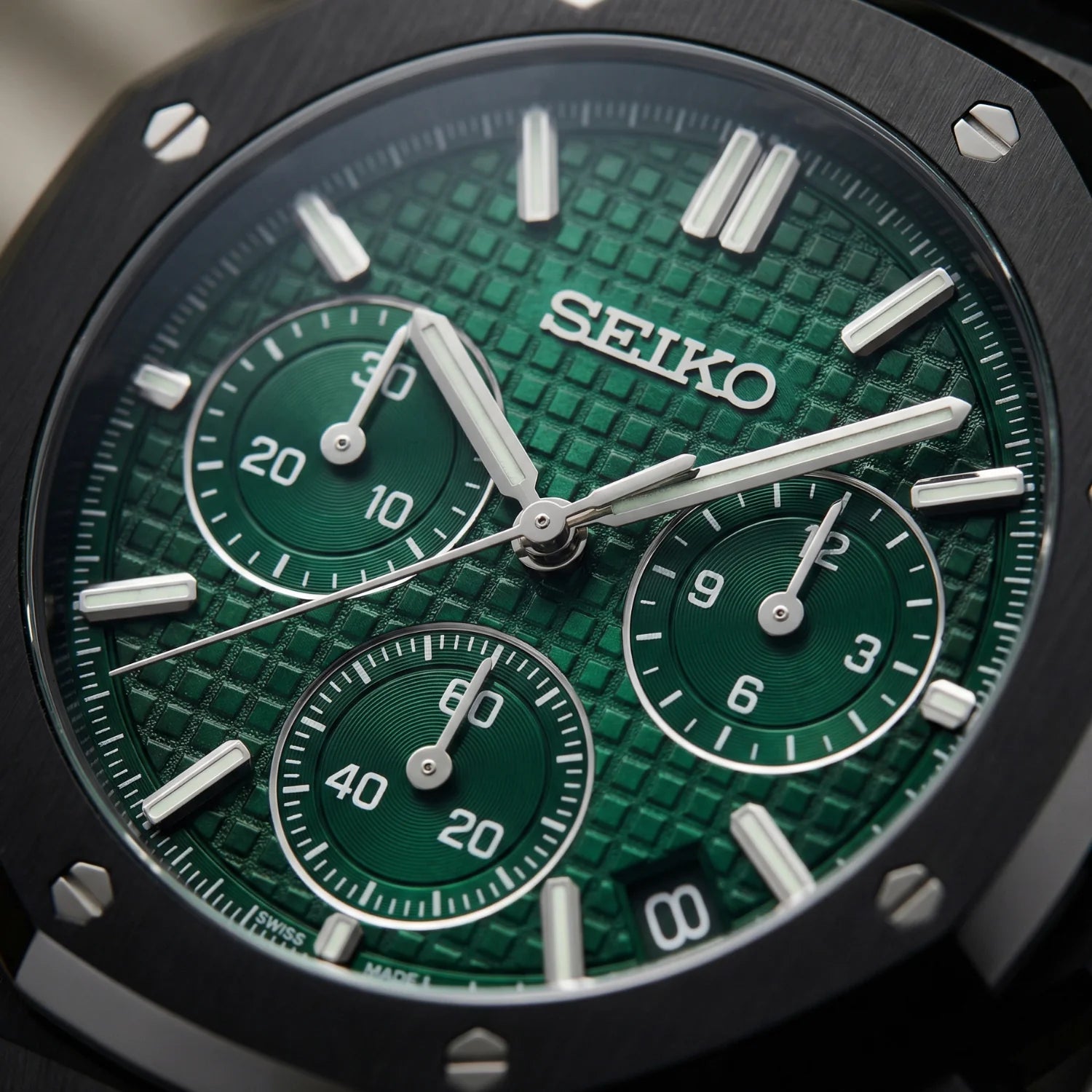 Royal Seikoak - Chrono Black Edition Green