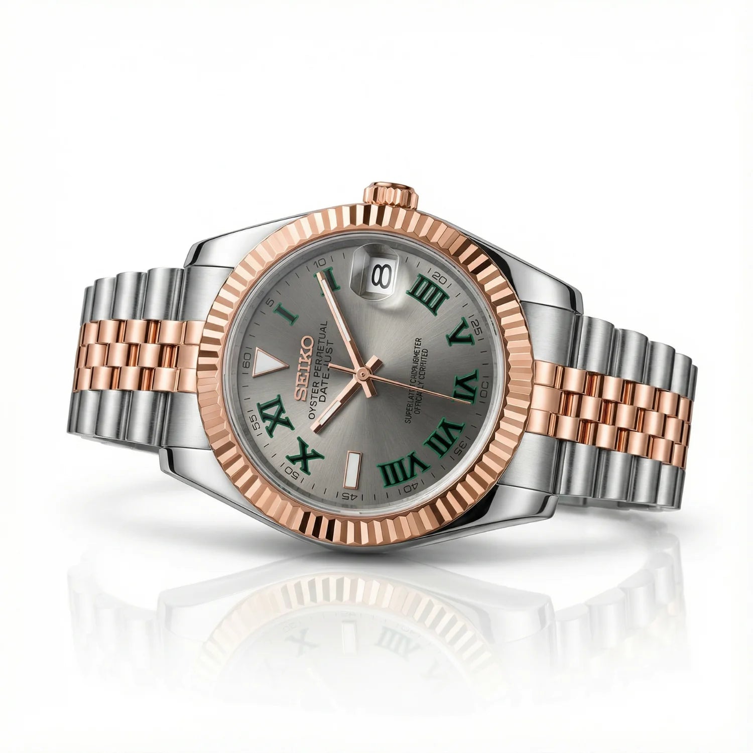 SeikoJust - Wimbledon Silver Rose Gold