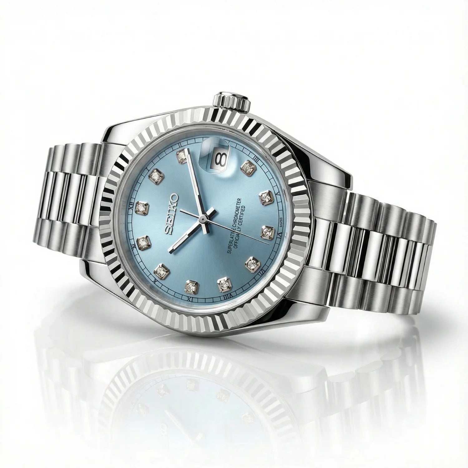 SeikoJust - Ice Blue Diamond